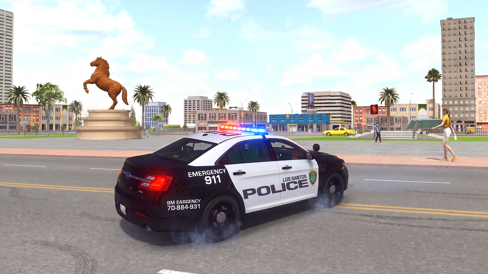 Police Games: Cop Car Chase 3D screenshot